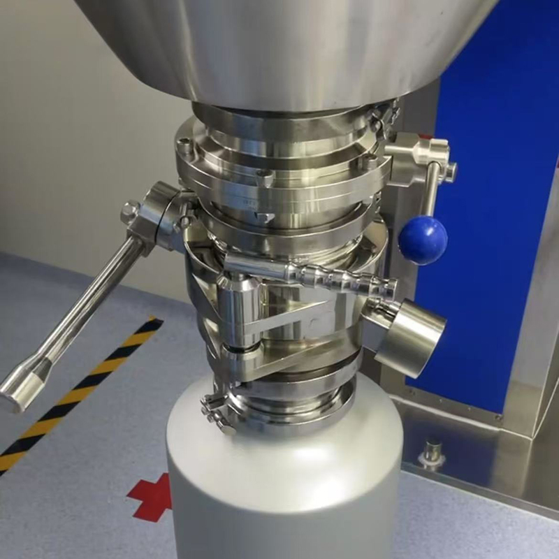 Aseptický dělený klapkový ventil