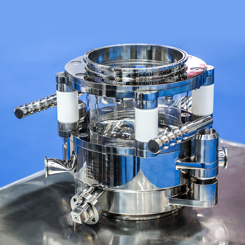 Aseptický dělený klapkový ventil